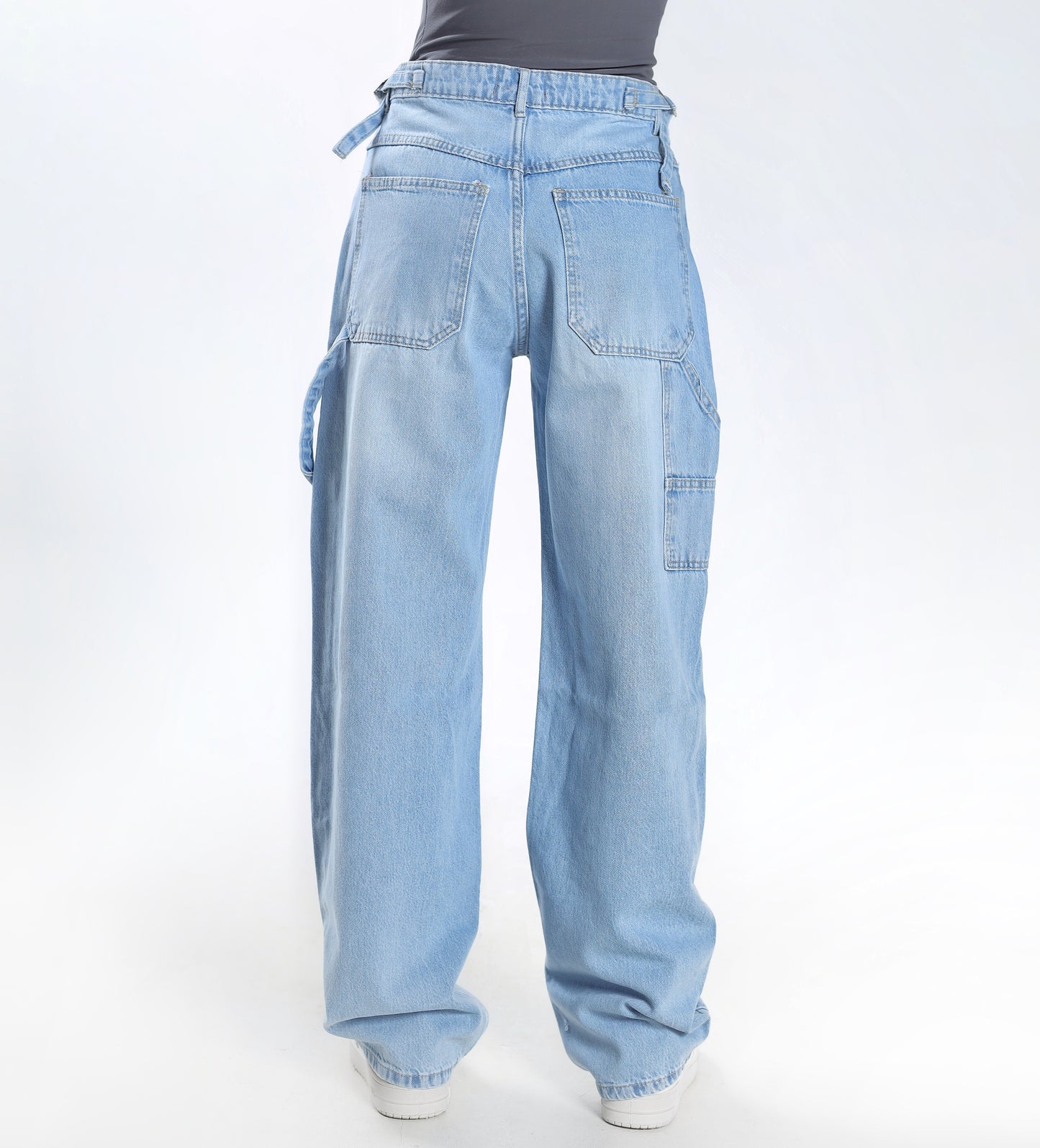 LIGHT BLUE BALLOON DENIM