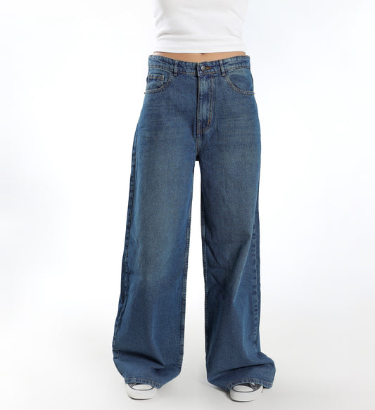 DARK DIRTY BAGGY DENIM