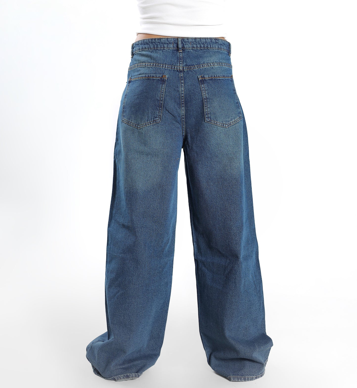 DARK DIRTY BAGGY DENIM