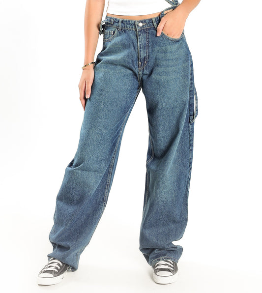 LIGHT DIRTY BALLOON DENIM