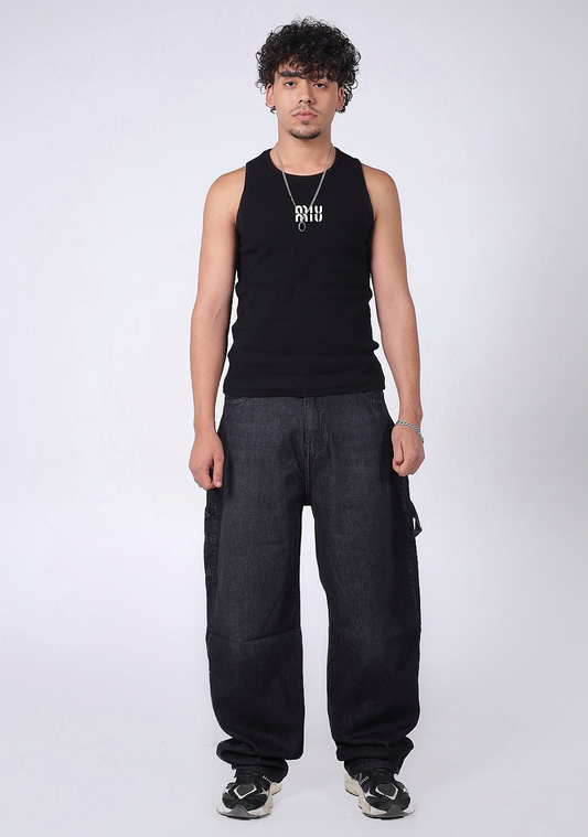 GRAY CARPENTER DENIM